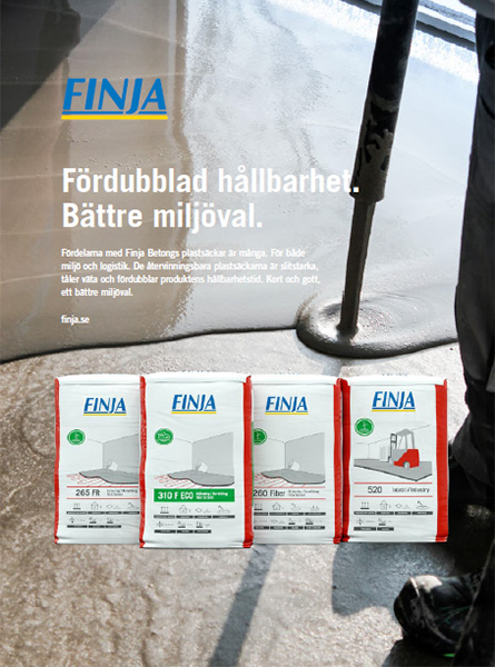 Annons – Fördubblad hållbarhet. Bättre miljöval.