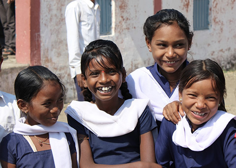 Fyra indiska flickor – Byprojekt