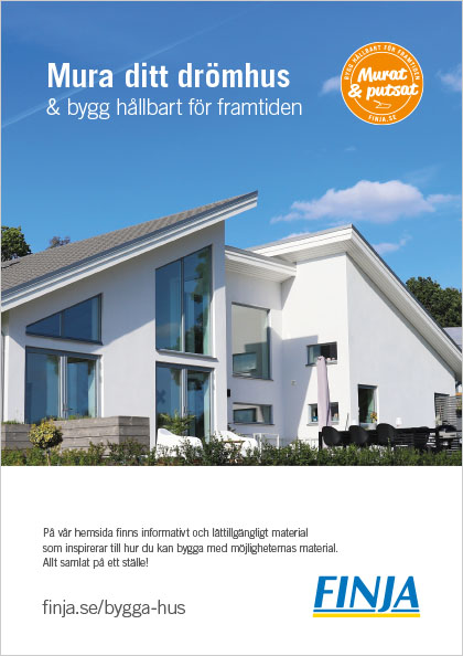 Annons – Mura ditt drömhus