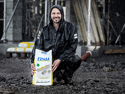 Björn Christiernsson om Finjas fuktsäkra plastsäck