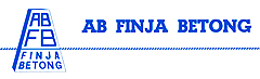 Gammal logotyp – AB Finja Betong