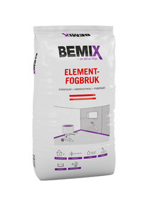 Elementfogbruk Bemix 25 kg