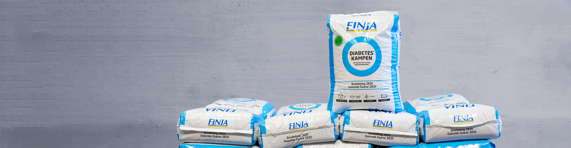 Finja stödjer Diabeteskampen