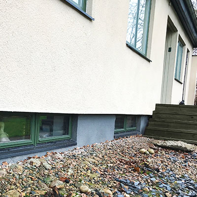 Källare på ett hus