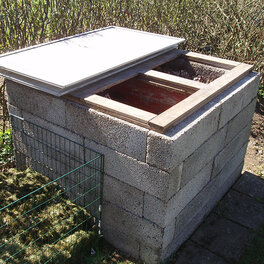 Bygg en kompost i betong