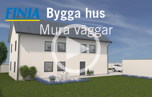 Film – Bygga hus – Mura väggar