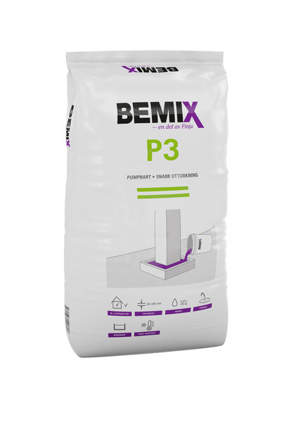 Expanderbruk P3 Bemix 25 kg