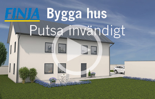 Film – Bygga hus – Putsa invändigt