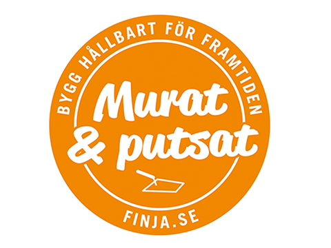 Murat och putsat - symbol