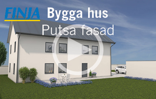 Film – Bygga hus – Putsa fasad