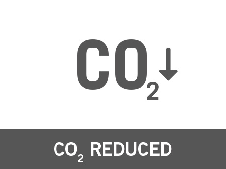 Symbol – CO2-reducerad